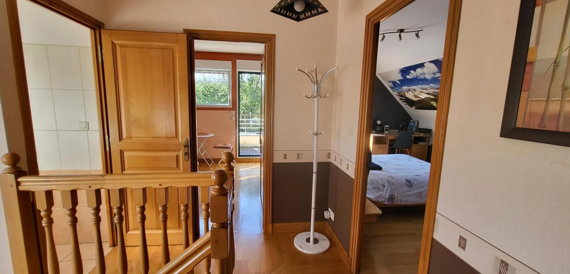 Belle Chambre Sdb Privee Avec Balcon Lannion 0*,  França